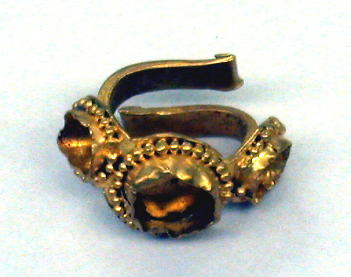 Garment Clasp, Gold, Visayas 