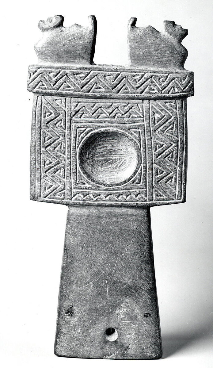 Mirror Frame, Stone, Chimú