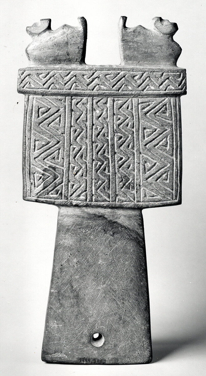 Mirror Frame, Stone, Chimú