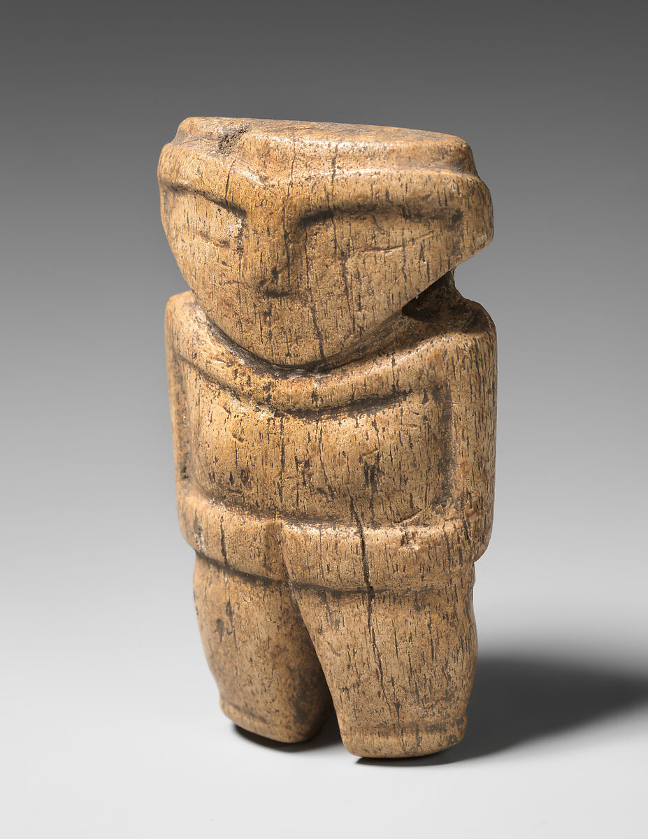 Figure Pendant, Bone, Valdivia