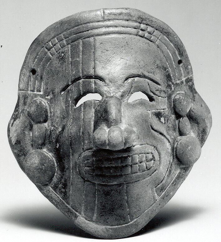 Mask, Ceramic, Tolita-Tumaco 
