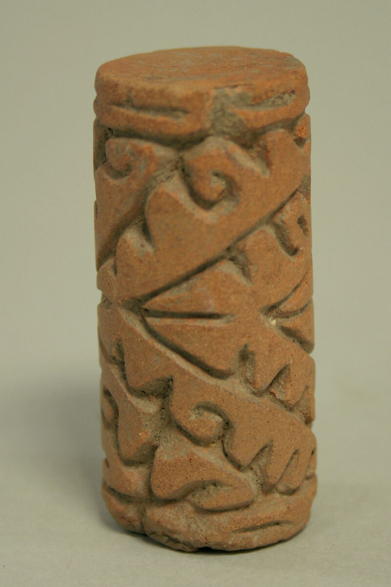 Stamp Roller, Ceramic, Manteño 