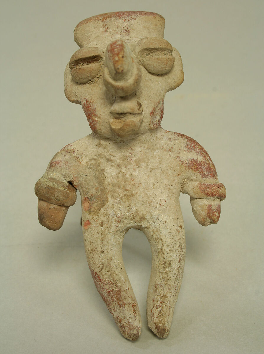 Standing Figure, Ceramic, pigment, Esteros or Bahía