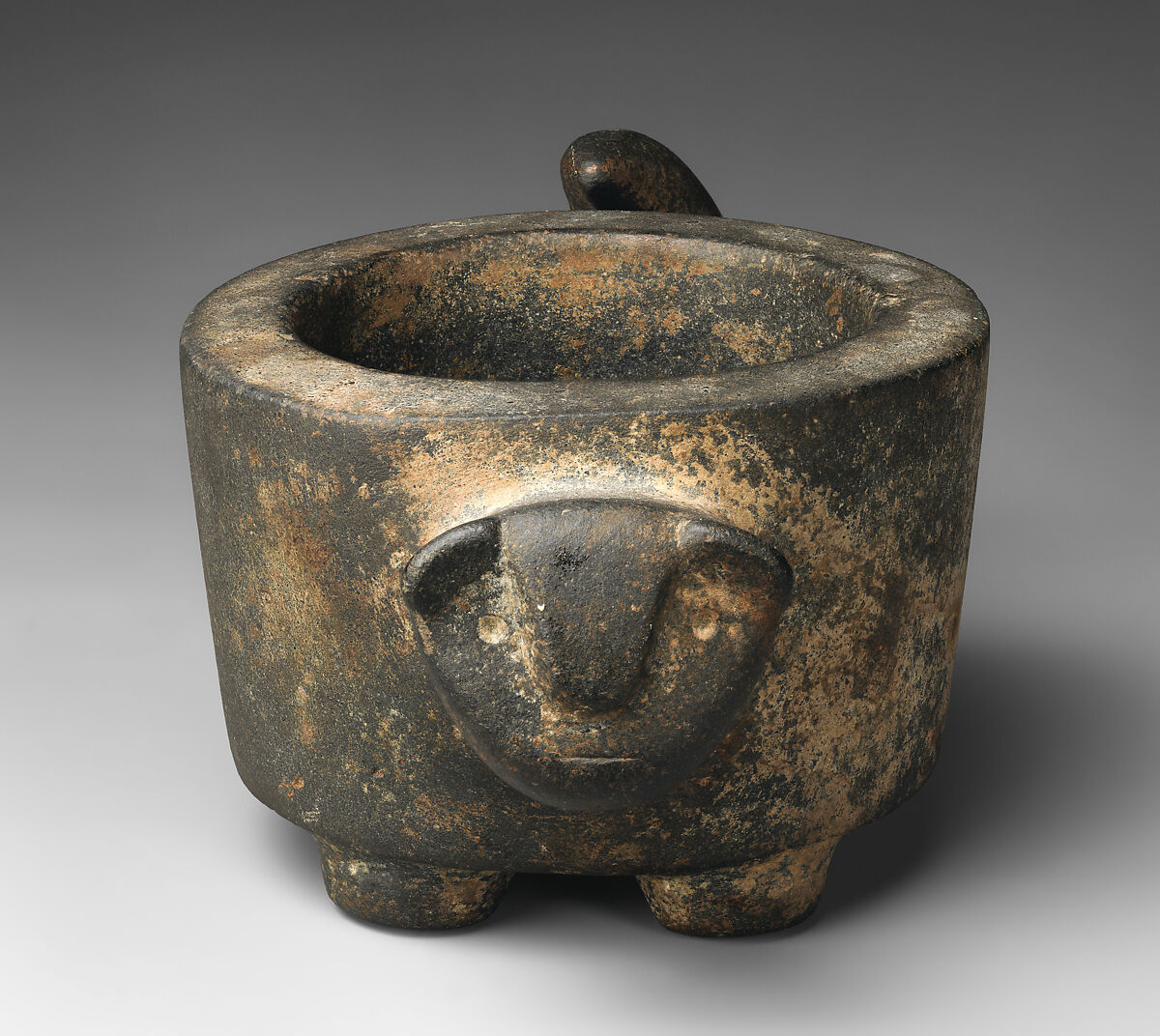 Feline Bowl, Stone, Inca