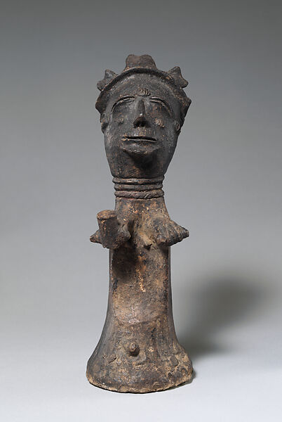 Memorial Figure (Mma), Terracotta, Akan peoples, Anyi group