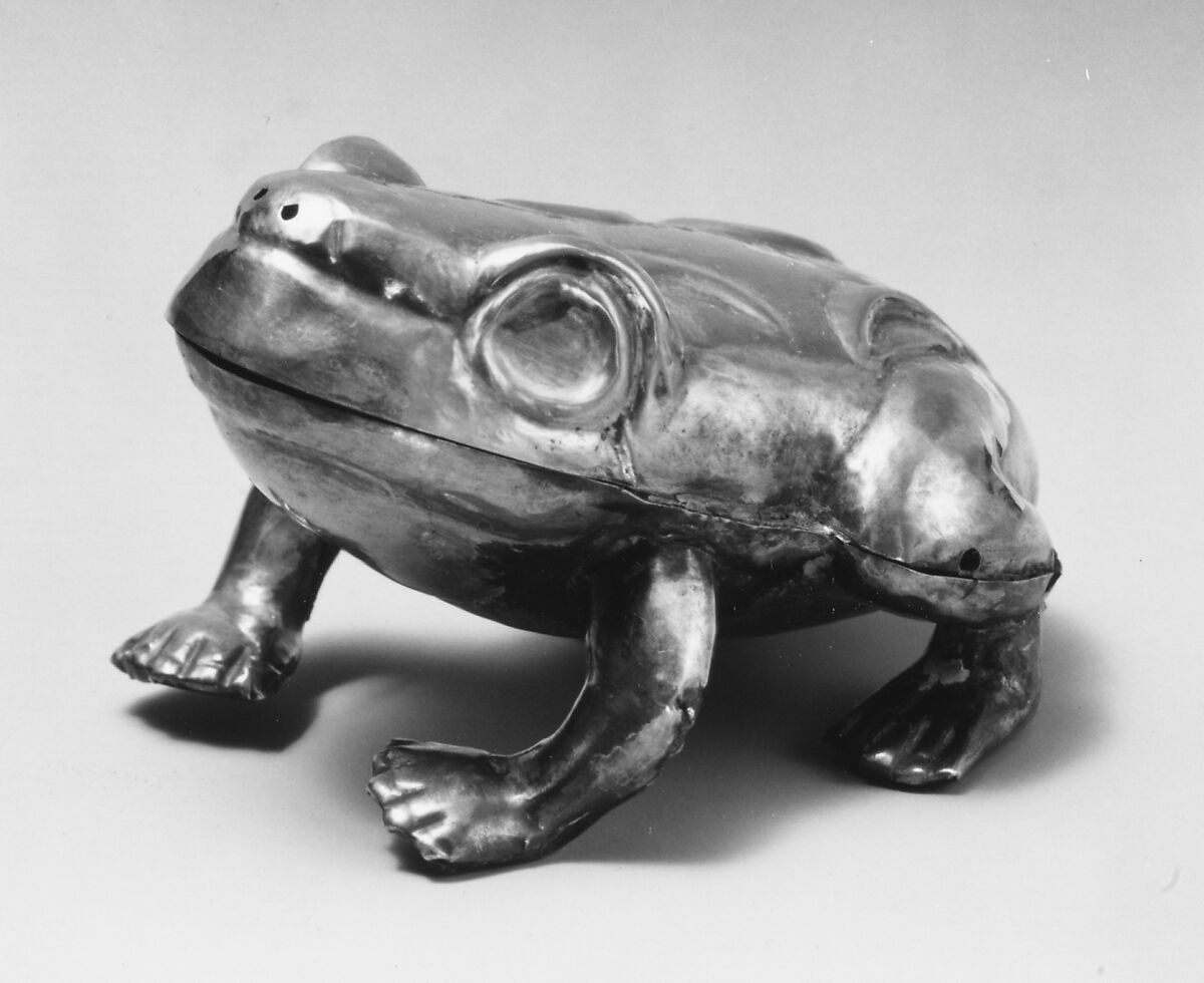 Frog Ornament, Gold, Moche 