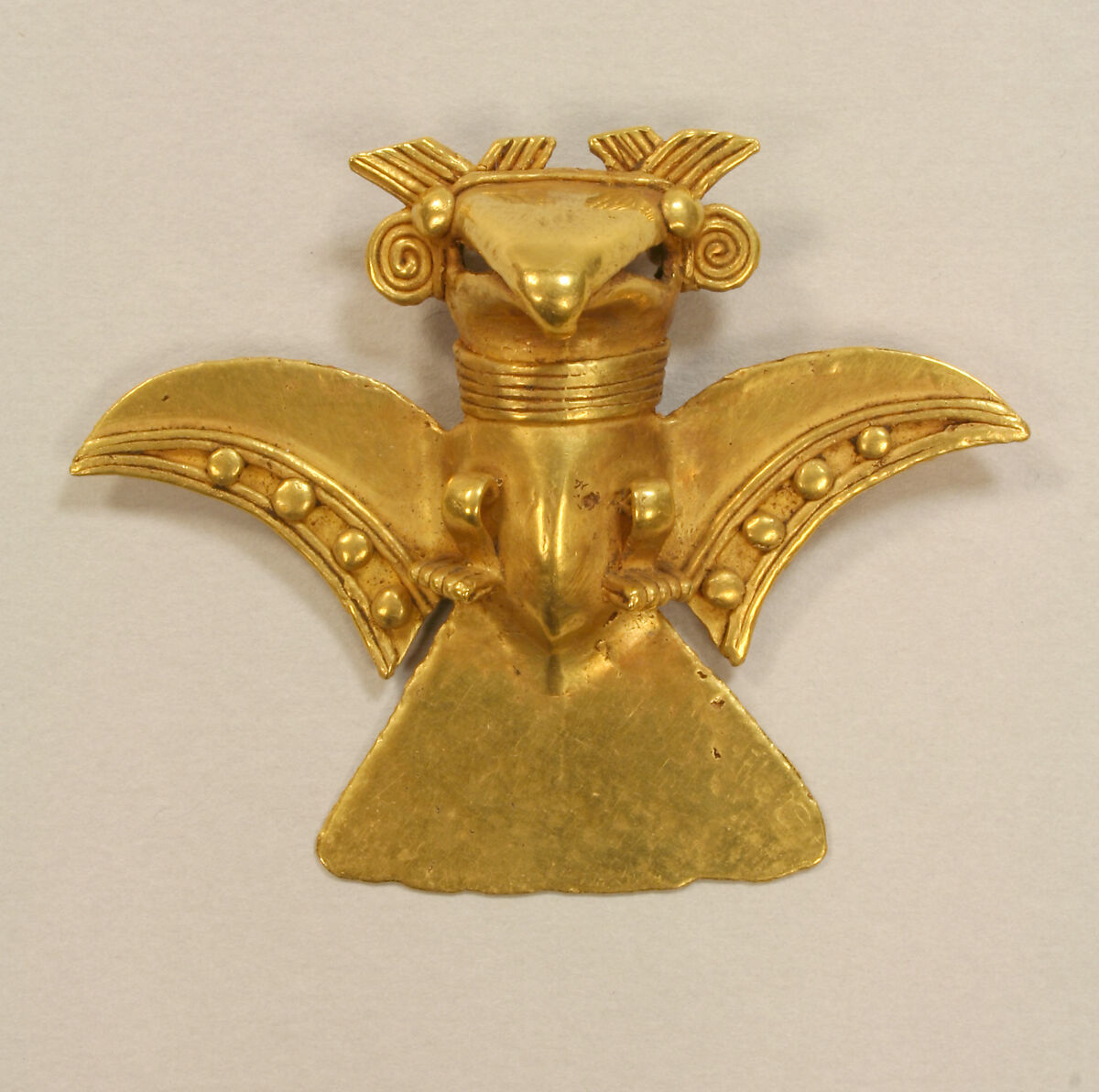 Eagle Pendant, Gold (cast), Veraguas 