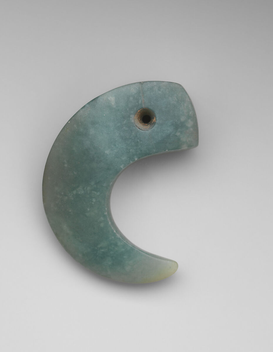 Claw Ornament, Jade, Olmec 