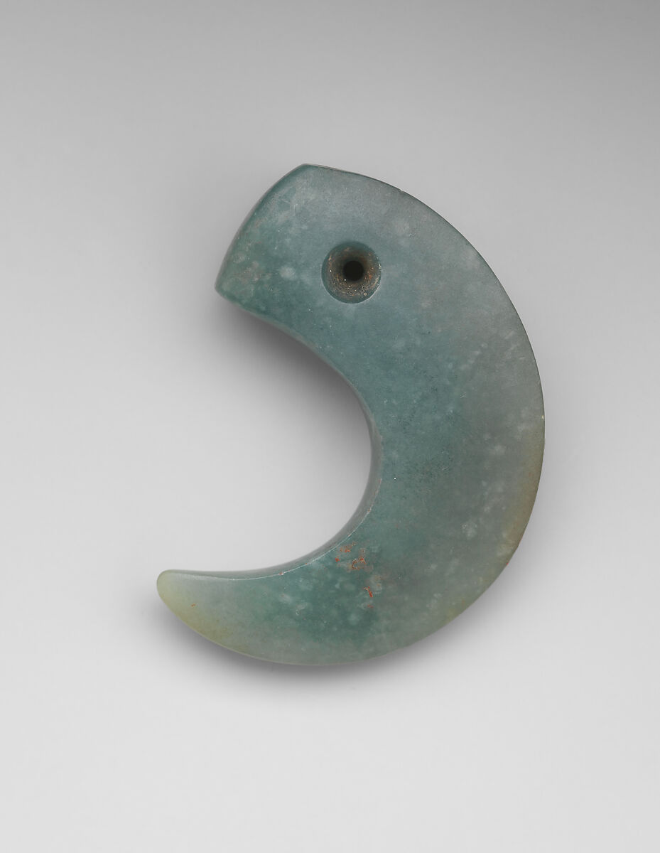 Claw Ornament, Jade, Olmec