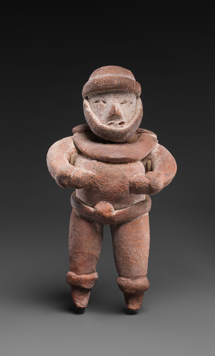 Ballplayer, Tlapacoya artist(s), Ceramic, slip, Tlapacoya