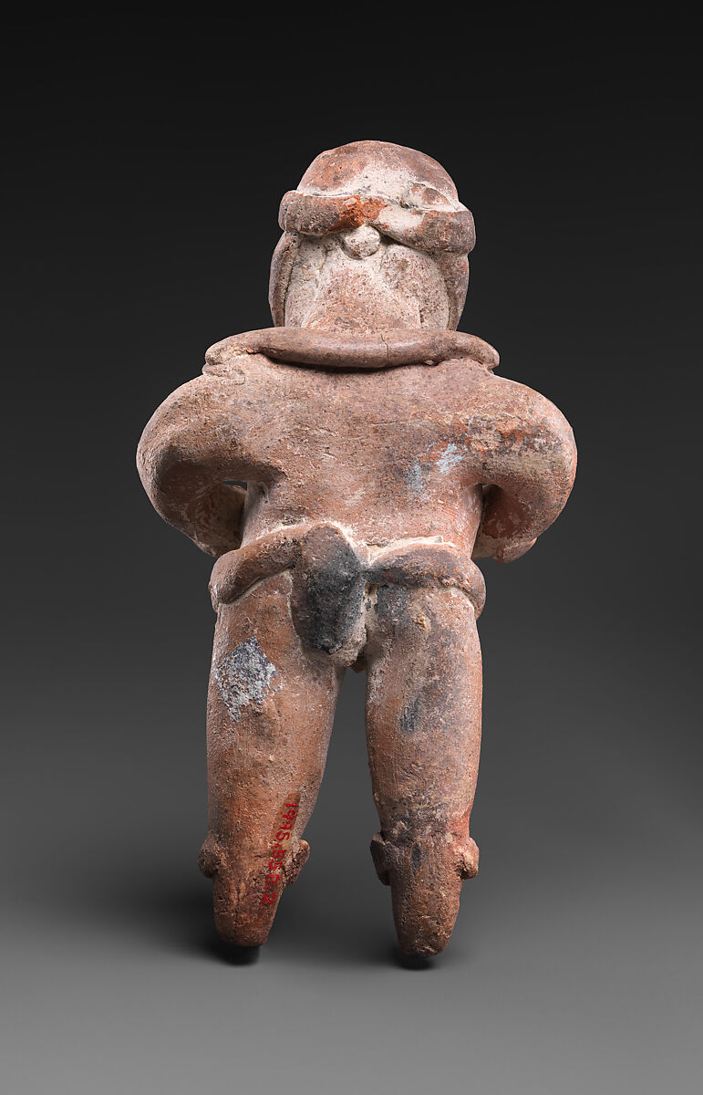 Ballplayer, Tlapacoya artist(s), Ceramic, slip, Tlapacoya