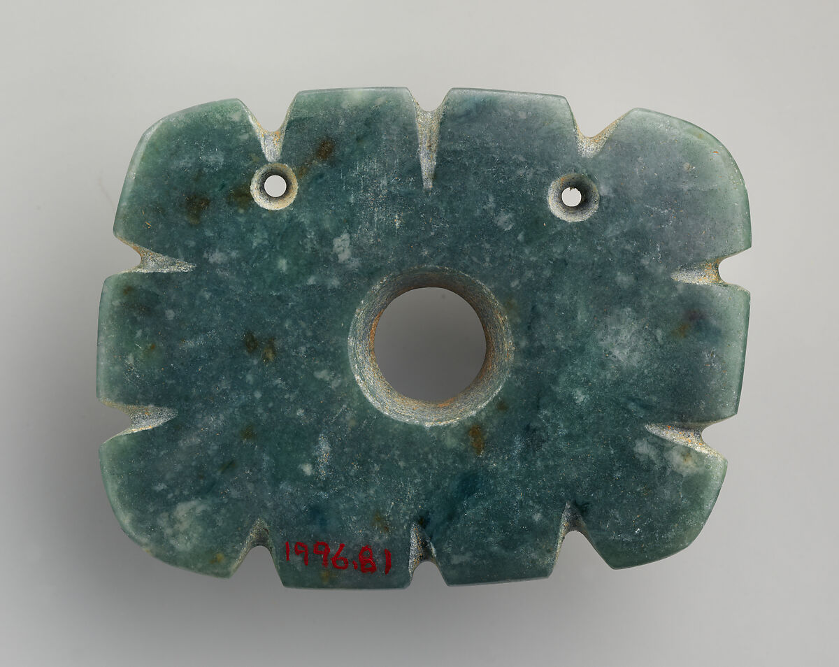 Pendant, Central Region artist(s), Jadeite, Central Region
