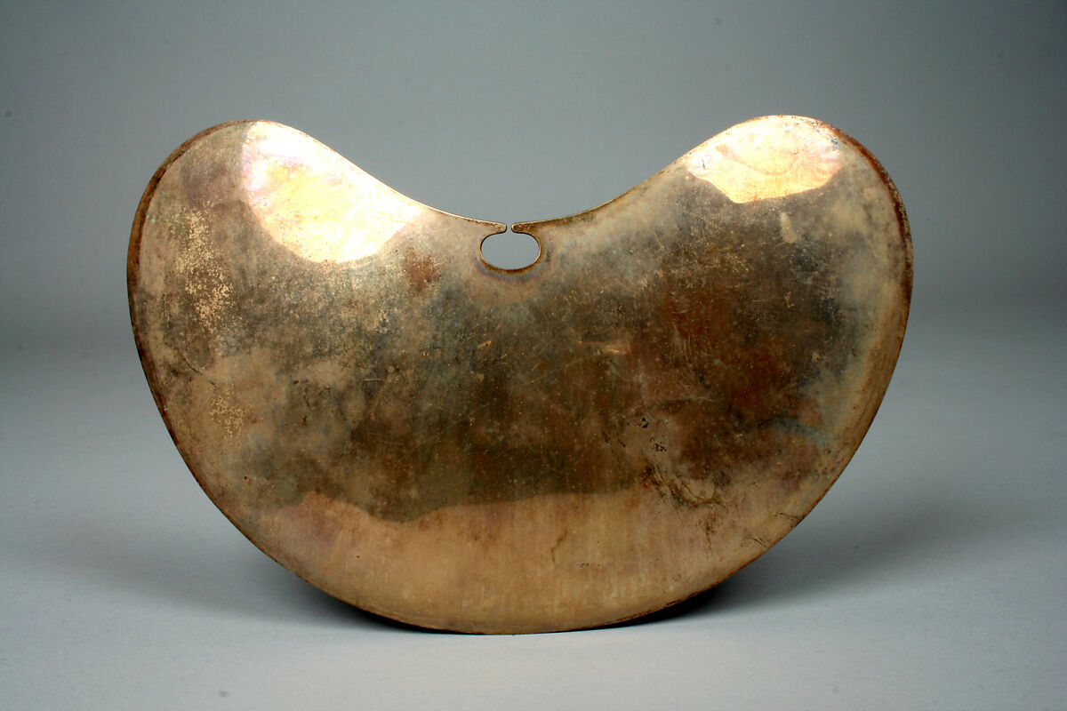 Nose Ornament, Gold, Moche 