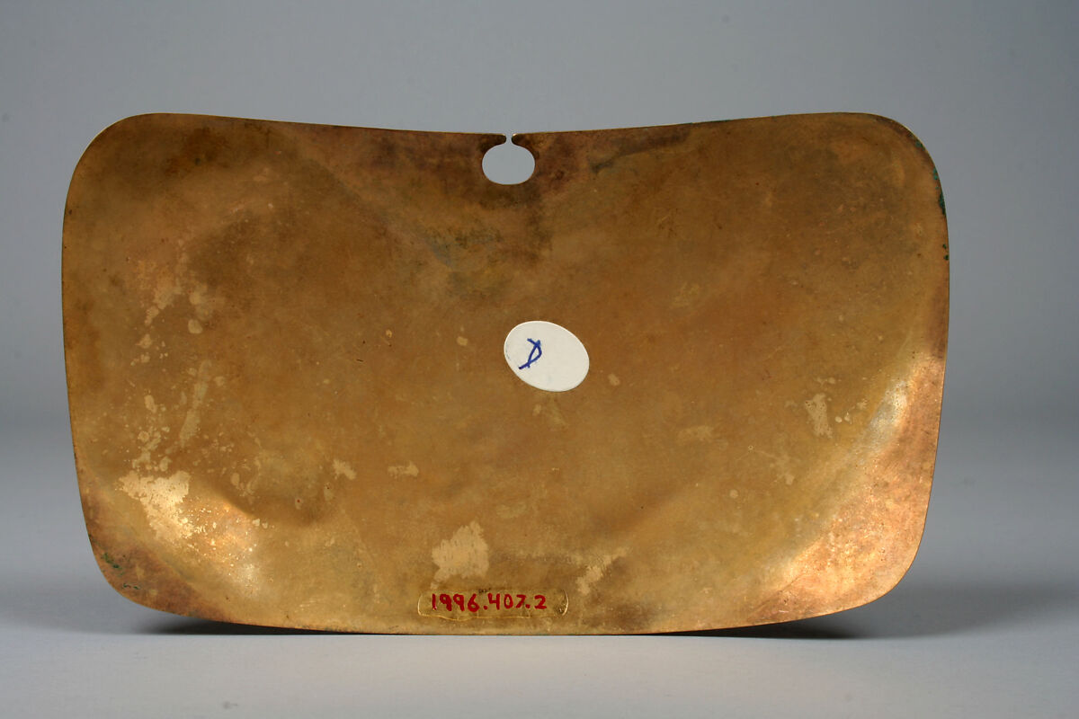 Nose Ornament, Gold, Moche