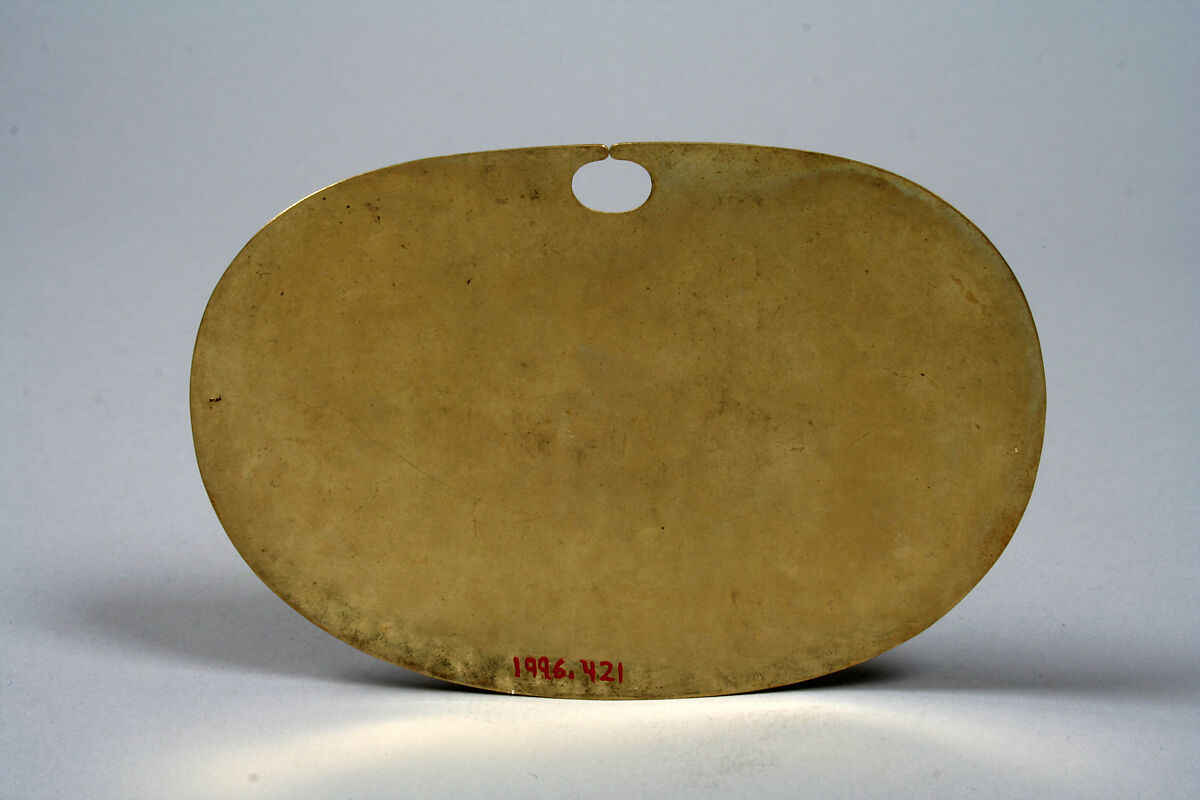 Nose Ornament, Gold, Moche