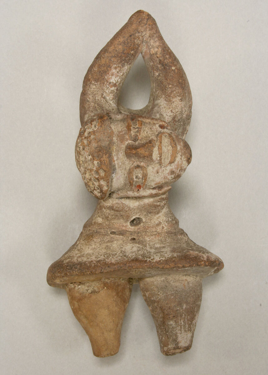 Standing Ceramic Female Figure, Ceramic, Tlatilco 