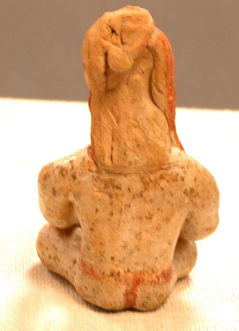 Seated Figure, Ceramic, Olmec