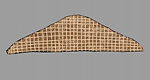 Te saqwit (tent divider), Beja artists, Cotton, leather, beads, cowrie shell, doum palm leaf (Hyphaene species, possibly thebaica), dye, Beja peoples