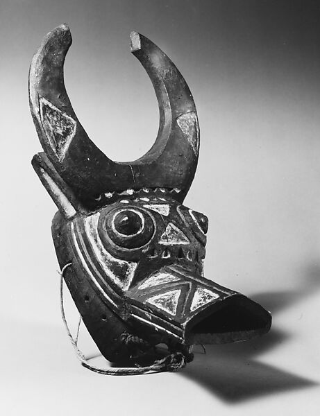Mask: Buffalo, Wood, pigment, Nunuma or Winiama peoples 