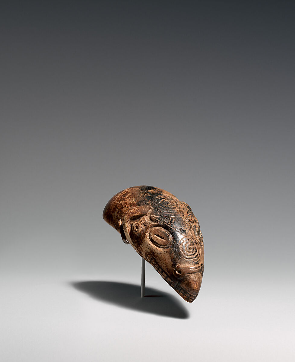 Lizard-Head Spoon, Bone, Taíno 