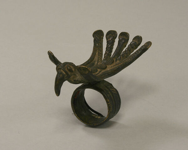 Ring: Bird, Brass (cast), Nuna 