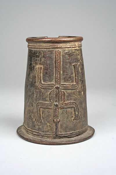 Anklet: Crocodile Motif, Kasena artist, Brass (cast), Kasena peoples