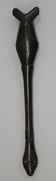 Flute (Mpiru), Wood, metal, Bwa or Samo 