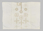 Boubou kasaba (embroidered woman's robe), Malian artist, Cotton, silk, Middle Niger civilization