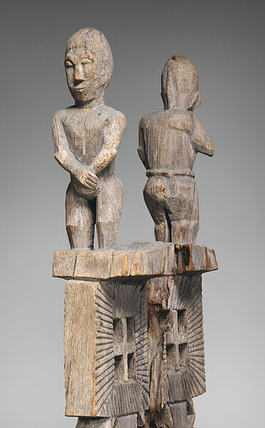 Aloalo (funerary sculpture), Mahafaly artist, Wood, Mahafaly peoples