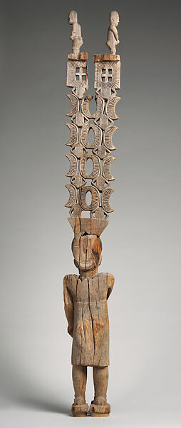 Aloalo (funerary sculpture), Mahafaly artist, Wood, Mahafaly peoples