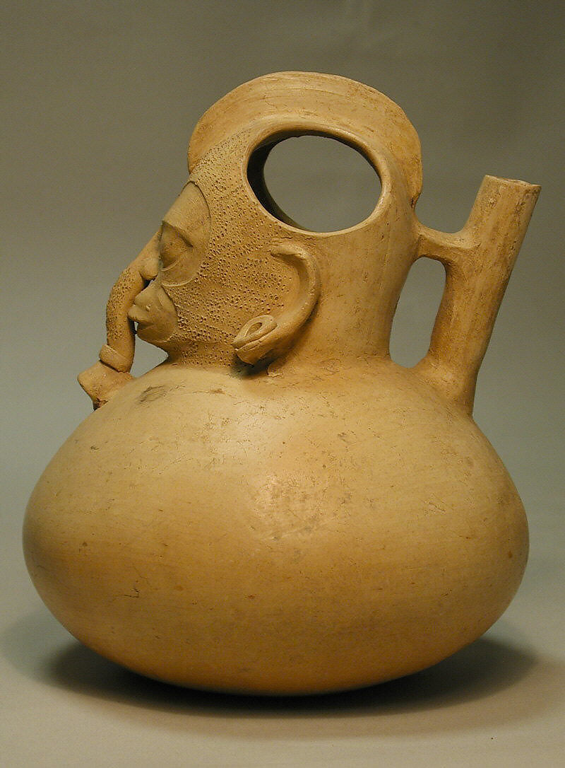 Spouted Vessel, Ceramic, Huastec