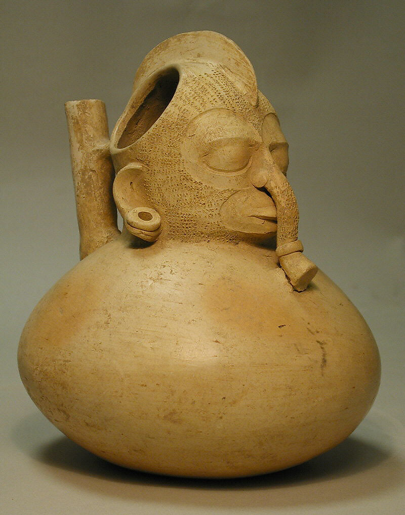 Spouted Vessel, Ceramic, Huastec