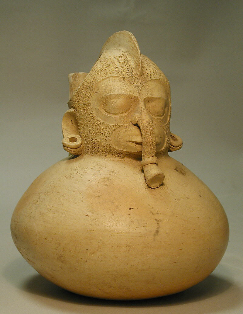 Spouted Vessel, Ceramic, Huastec