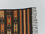 Wrapper, Women&#39;s weaving cooperative in Akwete (Nigerian), Cotton, dye, Igbo peoples
