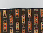 Wrapper, Women&#39;s weaving cooperative in Akwete (Nigerian), Cotton, dye, Igbo peoples