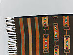 Wrapper, Women&#39;s weaving cooperative in Akwete (Nigerian), Cotton, dye, Igbo peoples
