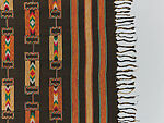 Wrapper, Women&#39;s weaving cooperative in Akwete (Nigerian), Cotton, dye, Igbo peoples