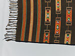 Wrapper, Women&#39;s weaving cooperative in Akwete (Nigerian), Cotton, dye, Igbo peoples