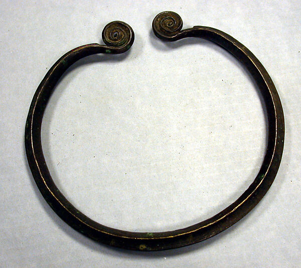 Necklace, Copper alloy, Yoruba peoples 
