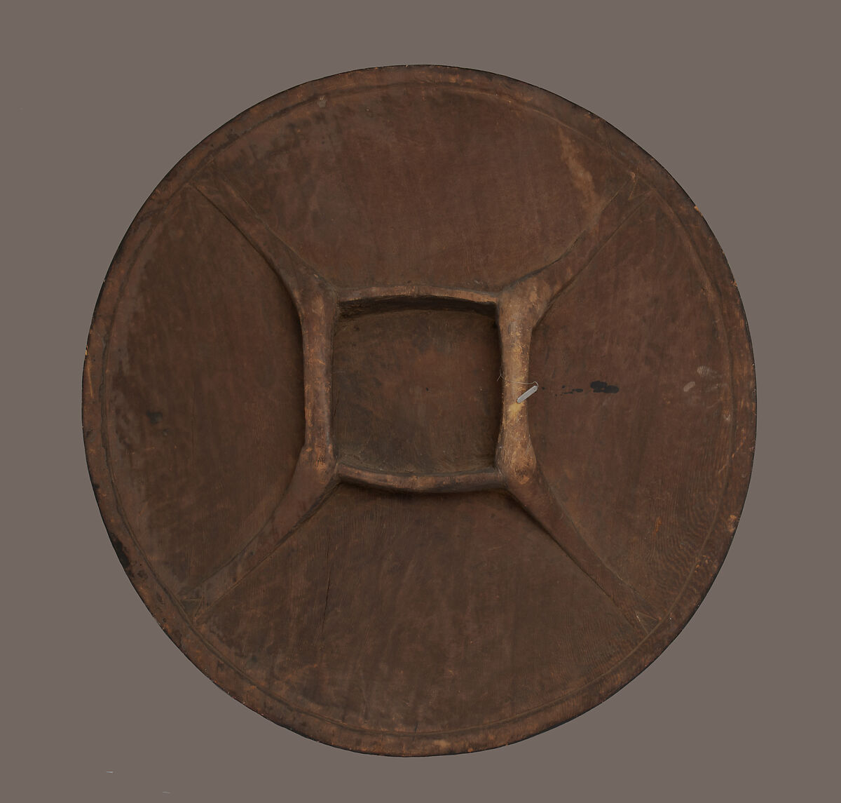 Shield, Wood, polychromy, Philippine, Moro