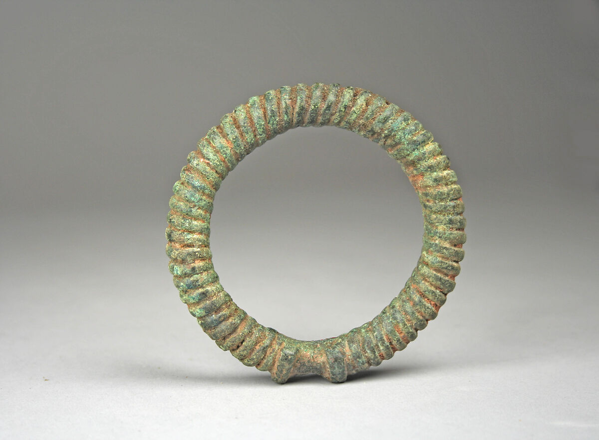 Bracelet, Copper alloy, Middle Niger civilization 