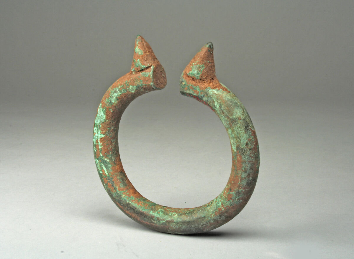 Bracelet, Middle Niger artist, Copper alloy, Middle Niger civilization