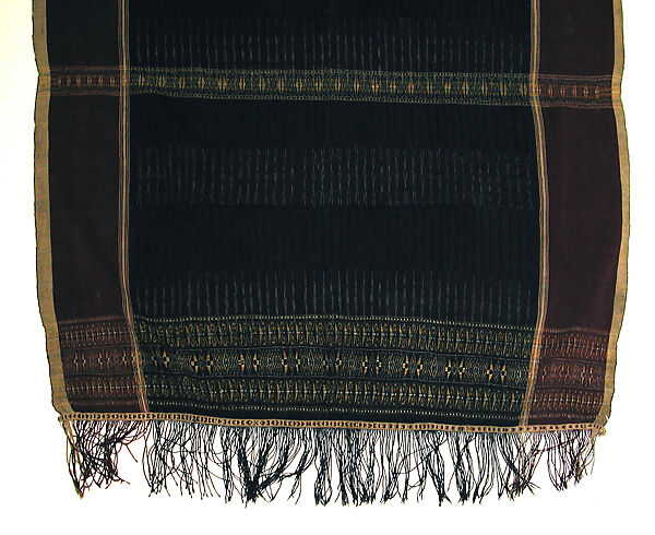 Shoulder Cloth (Ulos Padang Rusak [?]), Silk, cotton, Toba Batak people
