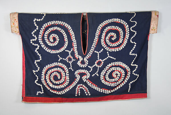 Jacket, Cotton, wool, shells, Toraja people 