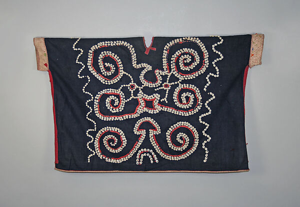 Jacket, Cotton, wool, shells, Toraja people