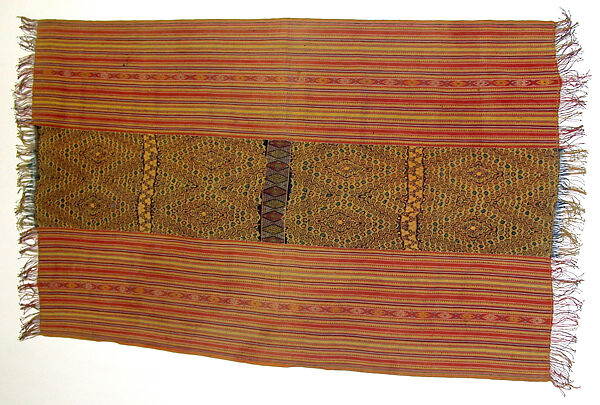 Shoulder Cloth (Selimut [?]), Cotton, Atoni people 