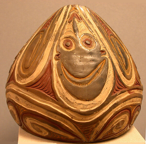 Bowl, Ceramic, paint, Iatmul people 