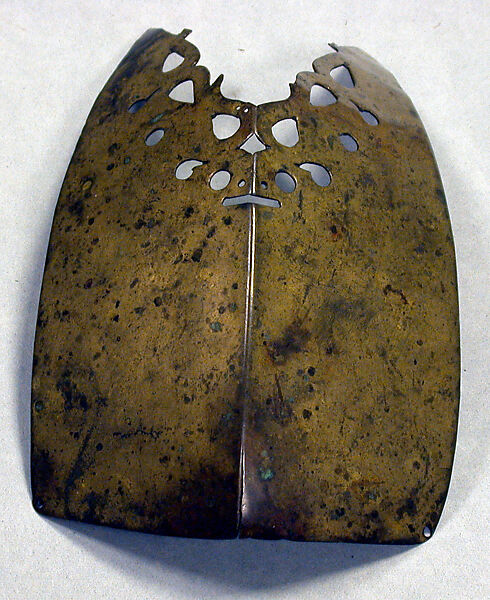 Forehead ornament, Kenyah or Kayan artist, Brass, Kenyah or Kayan peoples 