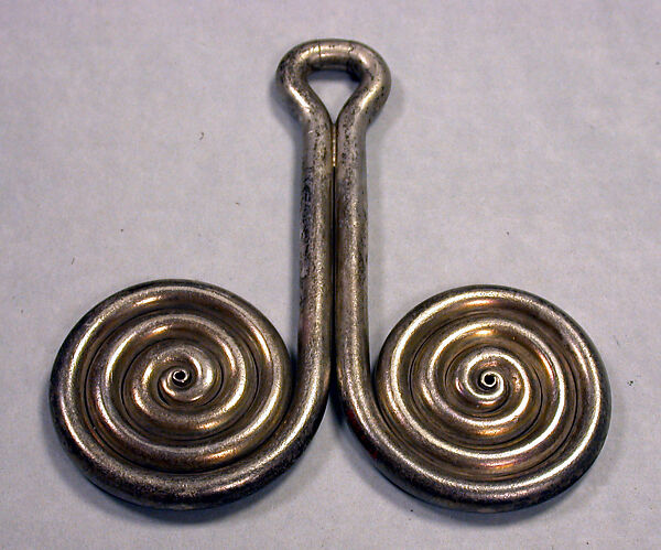 Ear Ornament, Silver, Karo Batak people