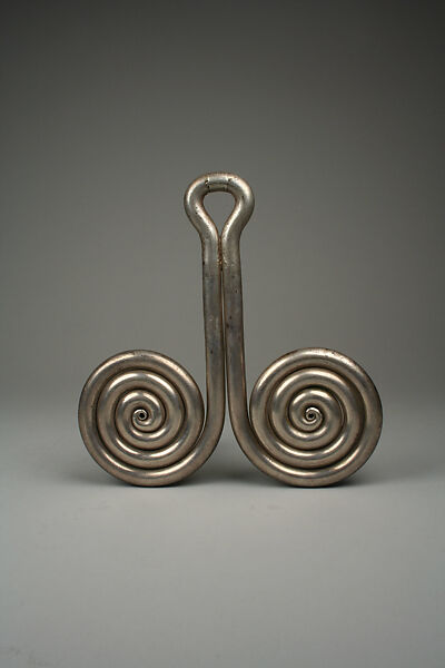 Ear Ornament, Silver, Karo Batak people 